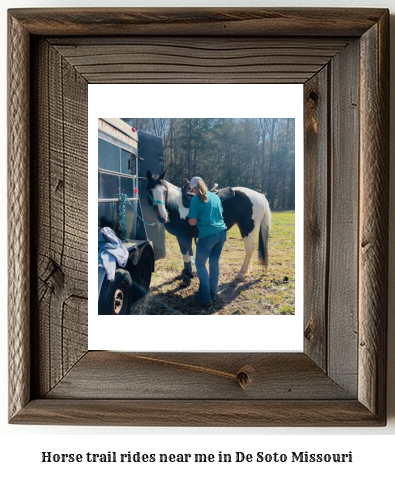 horse trail rides near me in De Soto, Missouri